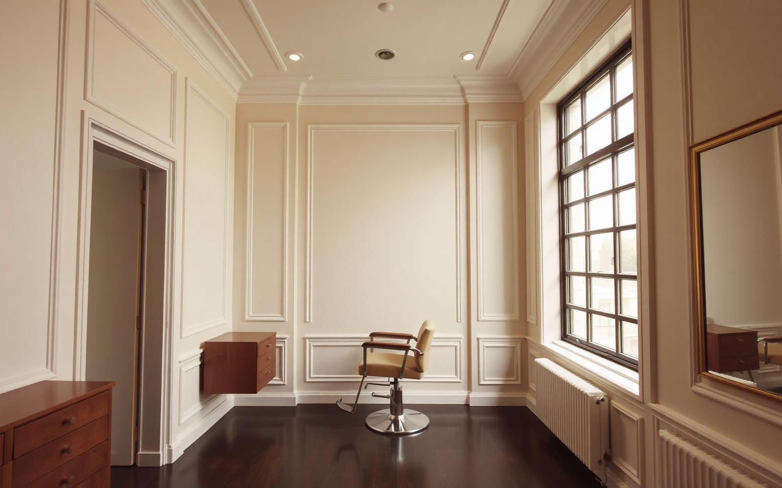 The Mirah.x.hair studio interior in Lekki, Lagos